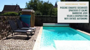 Gite familiale avec piscine Hunawihr - Ribeauvillé